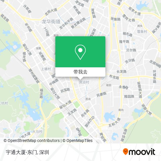 宇通大厦-东门地图