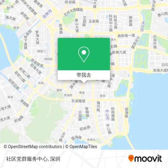 社区党群服务中心地图