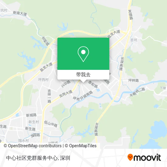 中心社区党群服务中心地图