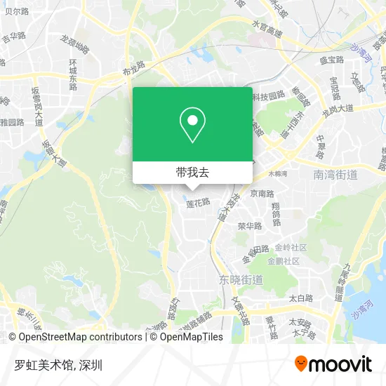 罗虹美术馆地图