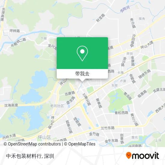 中禾包装材料行地图