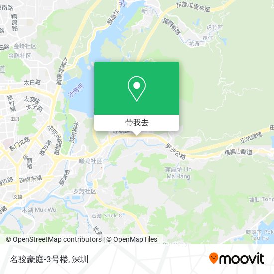 名骏豪庭-3号楼地图