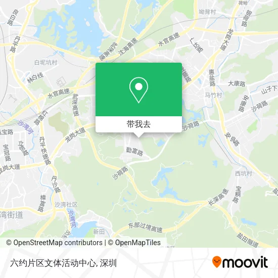 六约片区文体活动中心地图