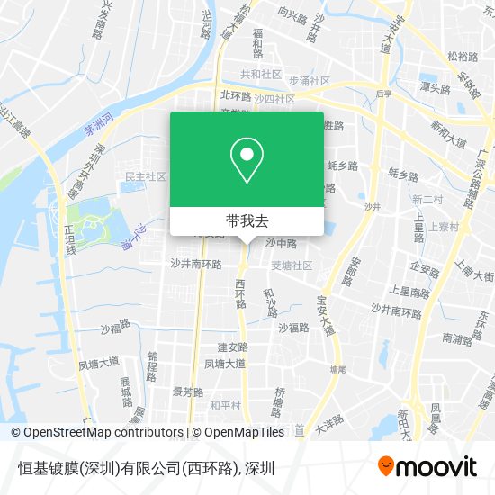 恒基镀膜(深圳)有限公司(西环路)地图