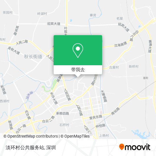 淡环村公共服务站地图