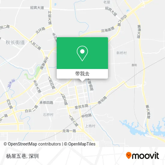 杨屋五巷地图