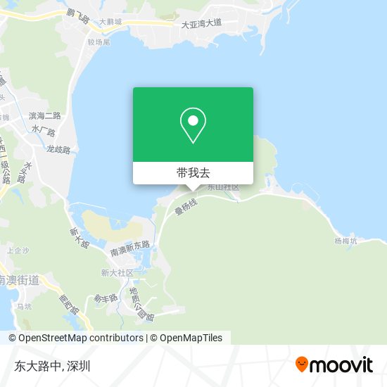 东大路中地图