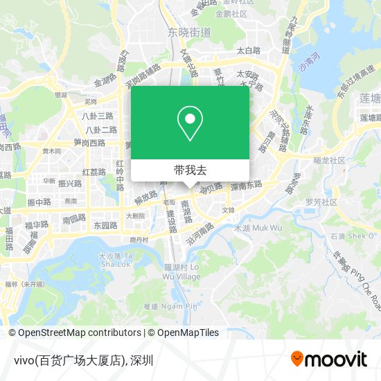 vivo(百货广场大厦店)地图
