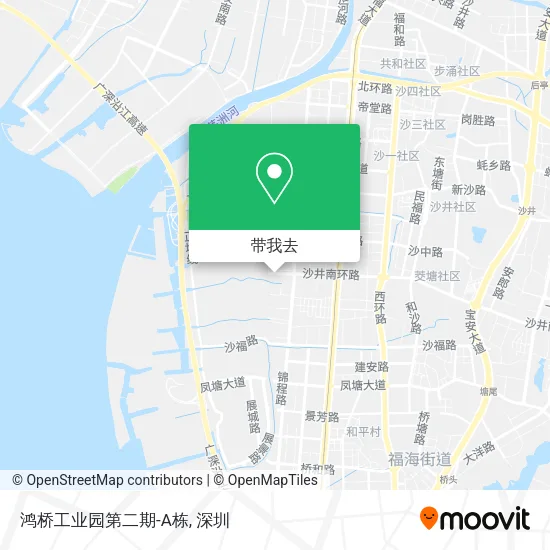 鸿桥工业园第二期-A栋地图