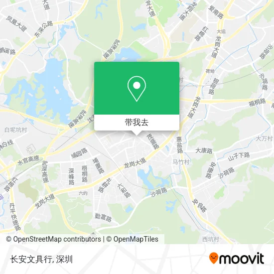 长安文具行地图