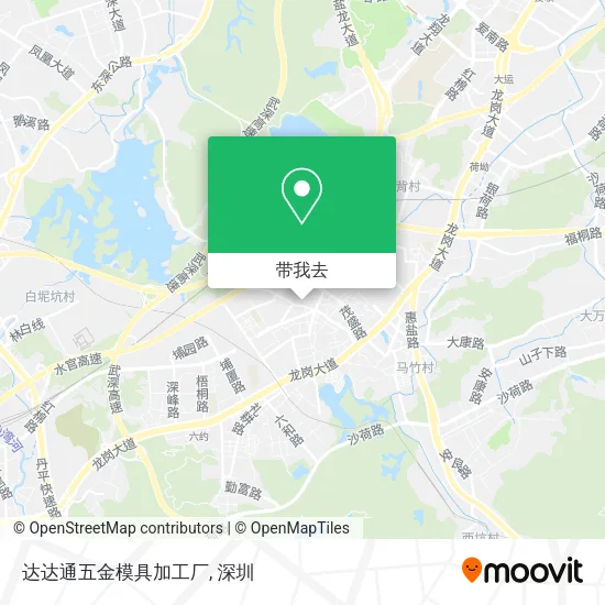 达达通五金模具加工厂地图