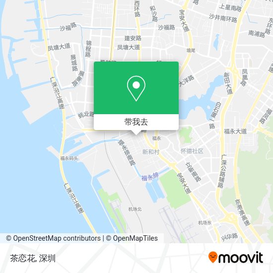 茶恋花地图