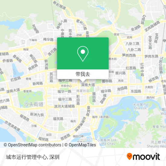 城市运行管理中心地图