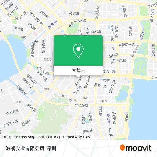 海润实业有限公司地图