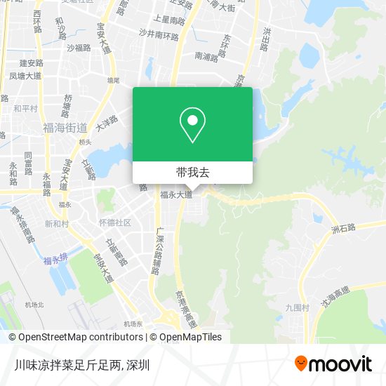 川味凉拌菜足斤足两地图