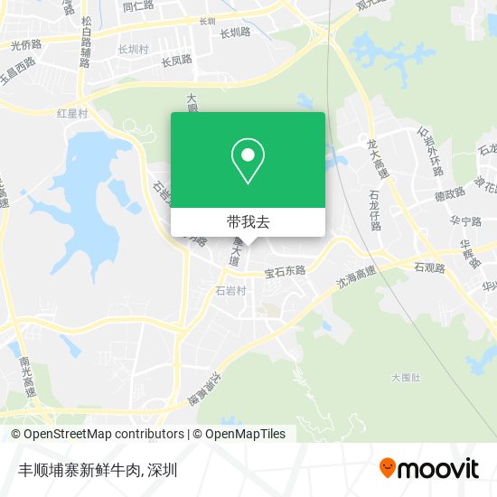 丰顺埔寨新鲜牛肉地图