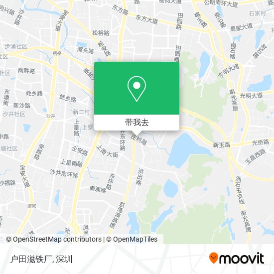 户田滋铁厂地图