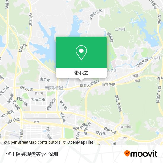 泸上阿姨现煮茶饮地图