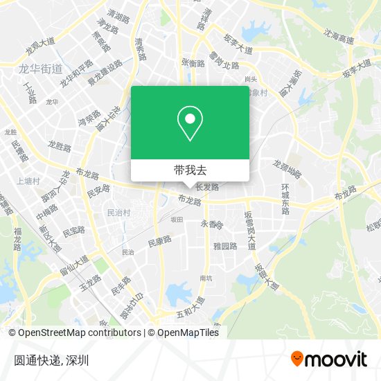 圆通快递地图