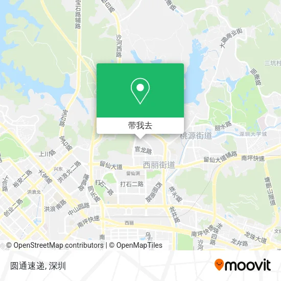圆通速递地图