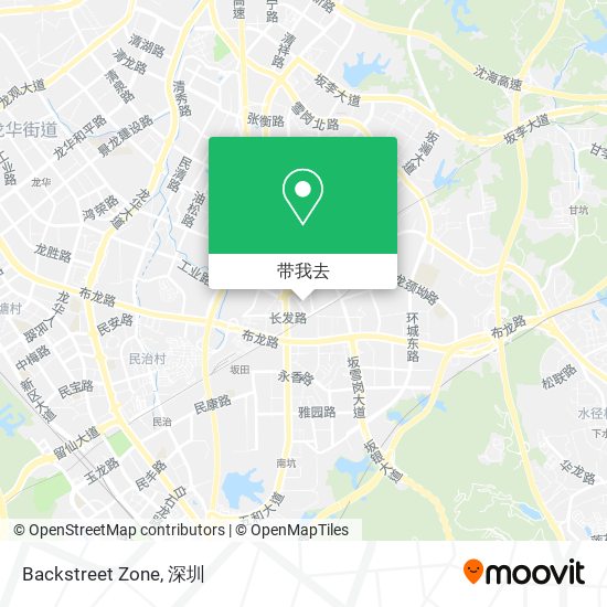 Backstreet Zone地图