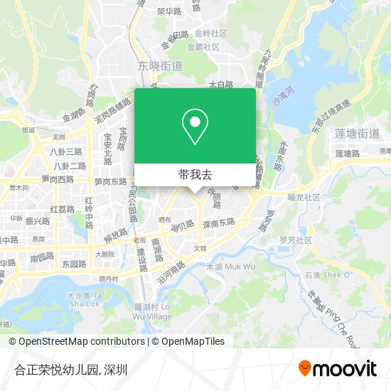 合正荣悦幼儿园地图