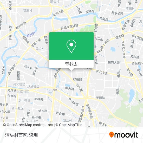 湾头村西区地图