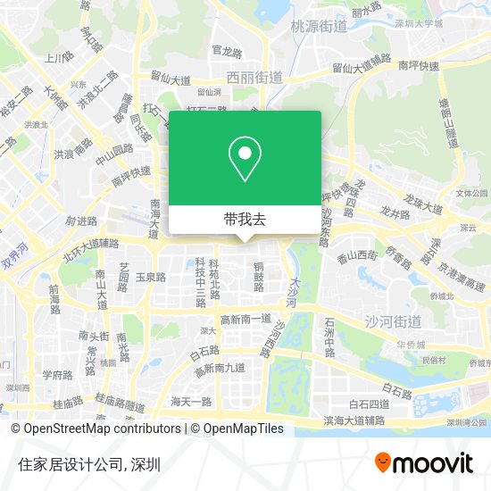 住家居设计公司地图