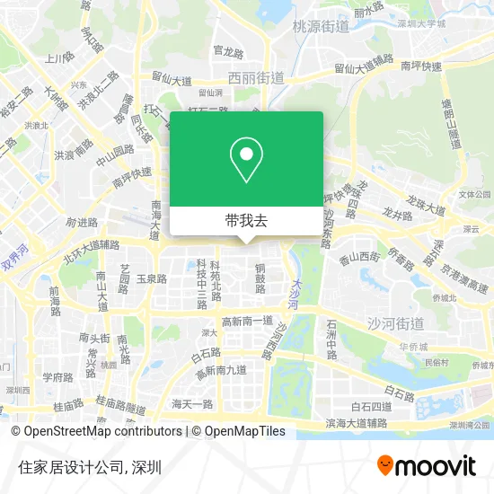 住家居设计公司地图
