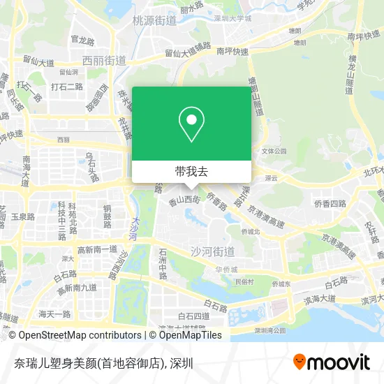 奈瑞儿塑身美颜(首地容御店)地图