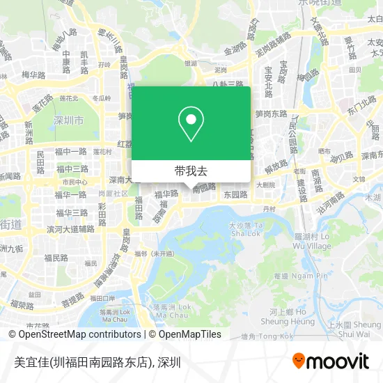 美宜佳(圳福田南园路东店)地图