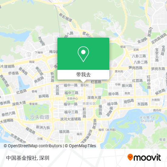 中国基金报社地图