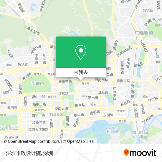 深圳市政设计院地图