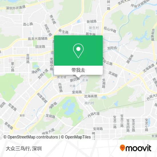 大众三鸟行地图