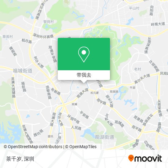 茶千岁地图