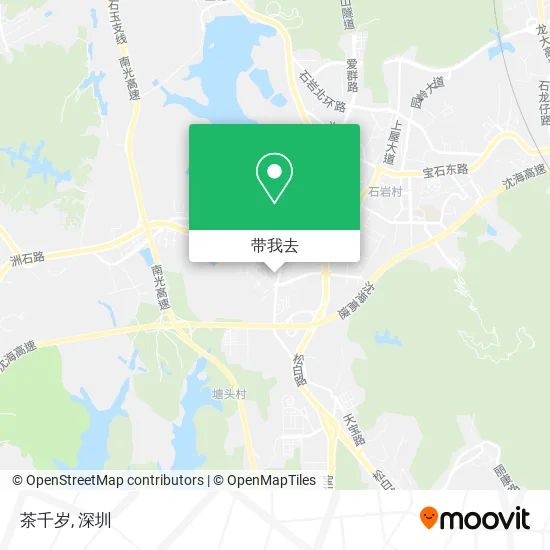 茶千岁地图