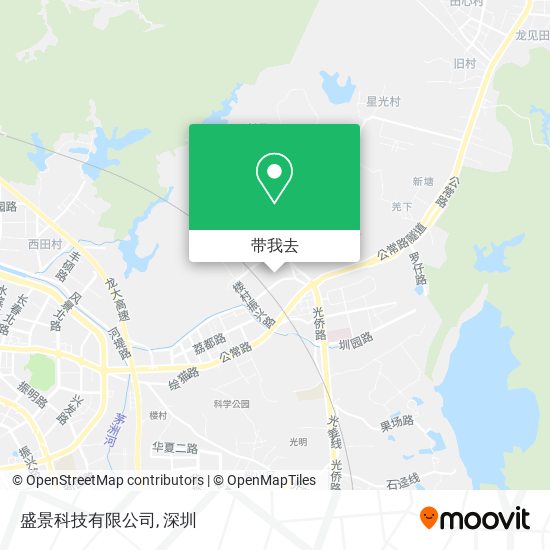 盛景科技有限公司地图
