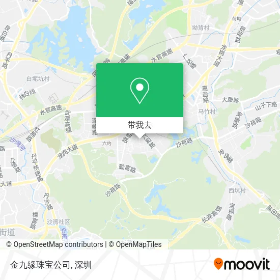 金九缘珠宝公司地图