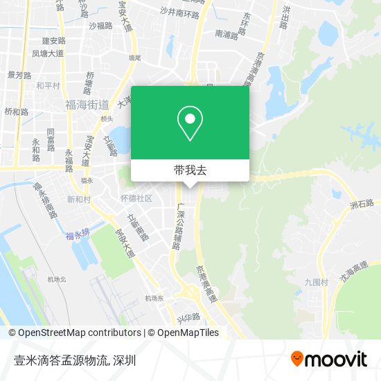 壹米滴答孟源物流地图
