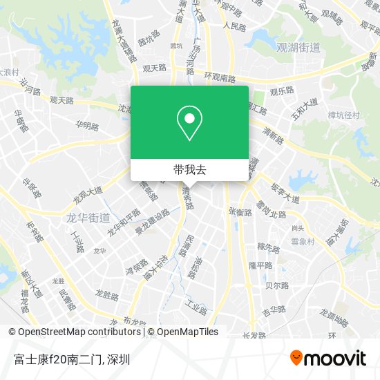 富士康f20南二门地图