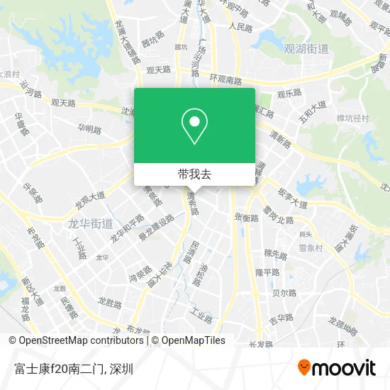 富士康f20南二门地图