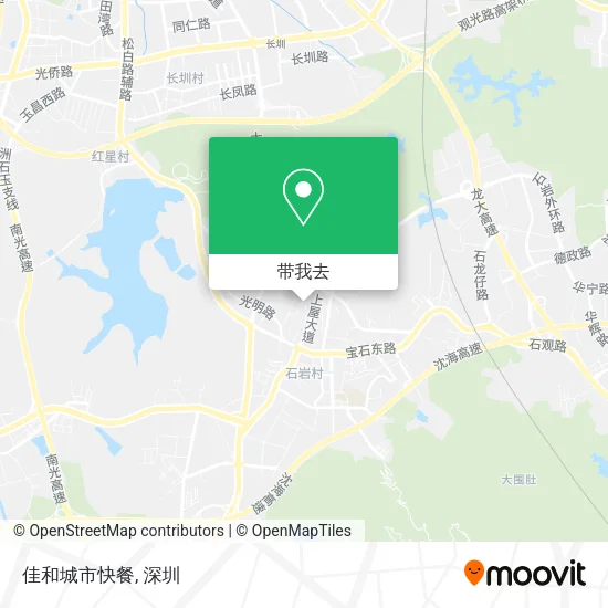 佳和城市快餐地图