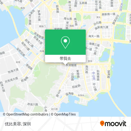 优比美容地图