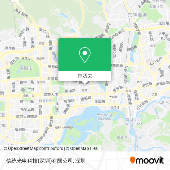 信统光电科技(深圳)有限公司地图