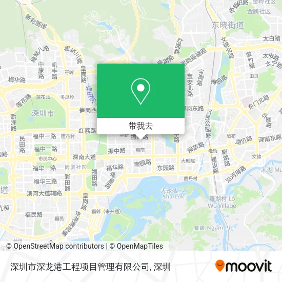 深圳市深龙港工程项目管理有限公司地图