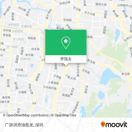 广源润滑油批发地图