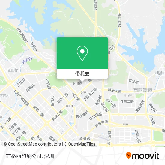 茜格丽印刷公司地图