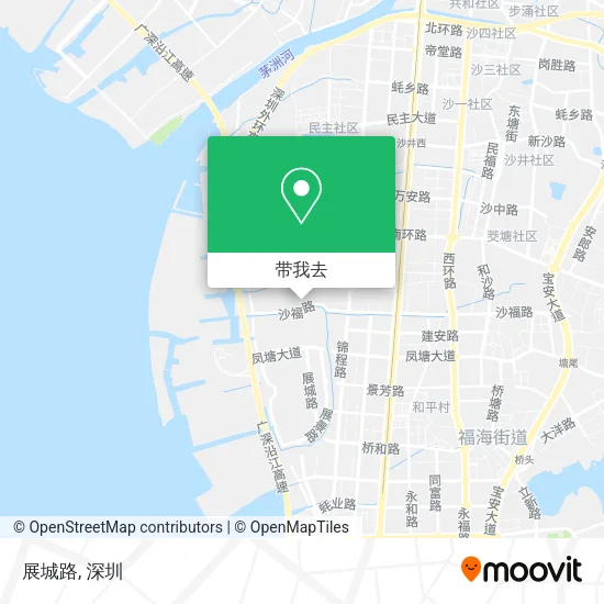 展城路地图