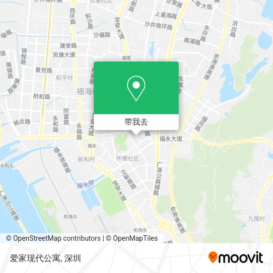爱家现代公寓地图