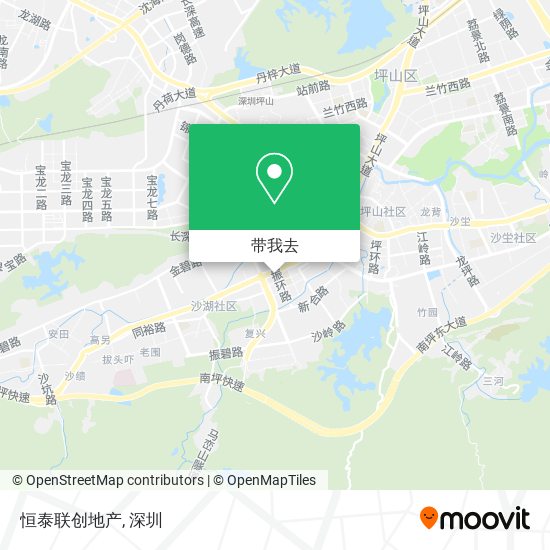 恒泰联创地产地图